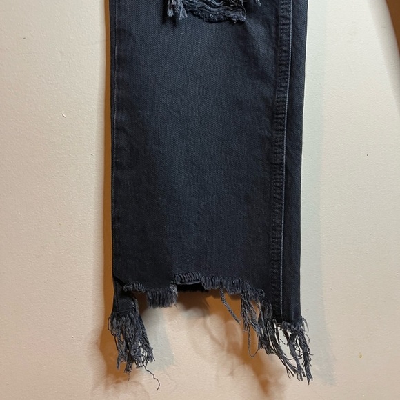 NWOT Free People We The Free Maggie Straight Distressed Jeans - Picture 7 of 10